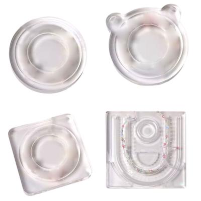 Versatile Acrylic Jewelry Beading Mat Tray with Multiple Grooves and Storage Sections Professional Beadwork Platform