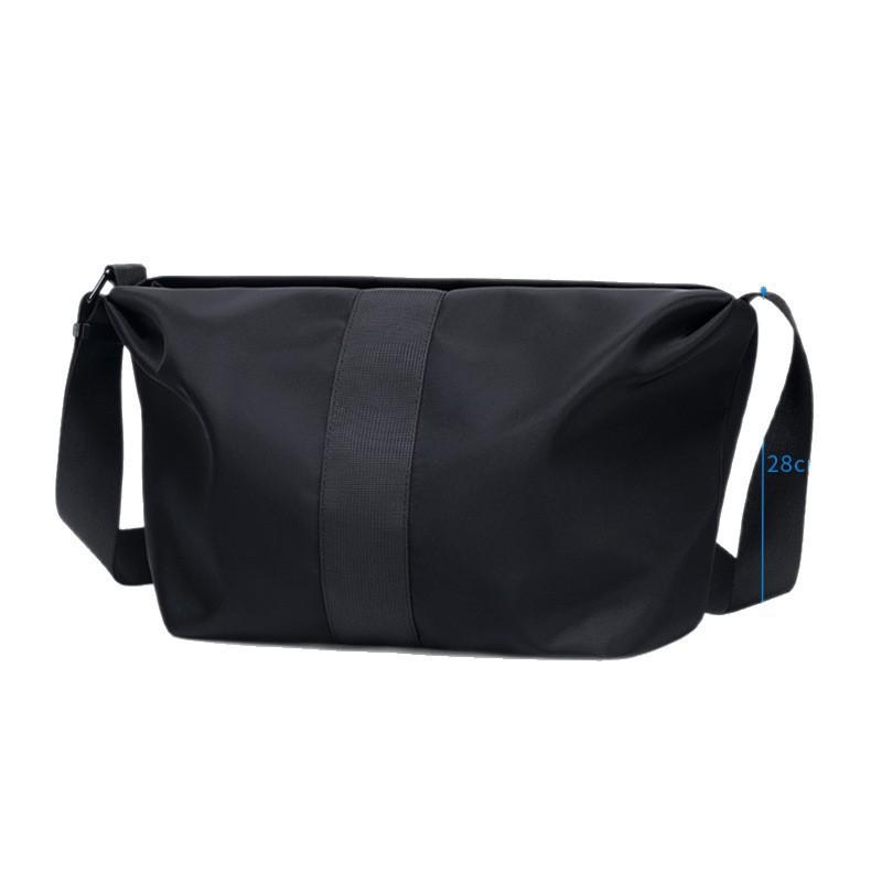 Men's Crossbody Bag Fashionable Popular Commuting Single Shoulder Backpack Horizontal Casual