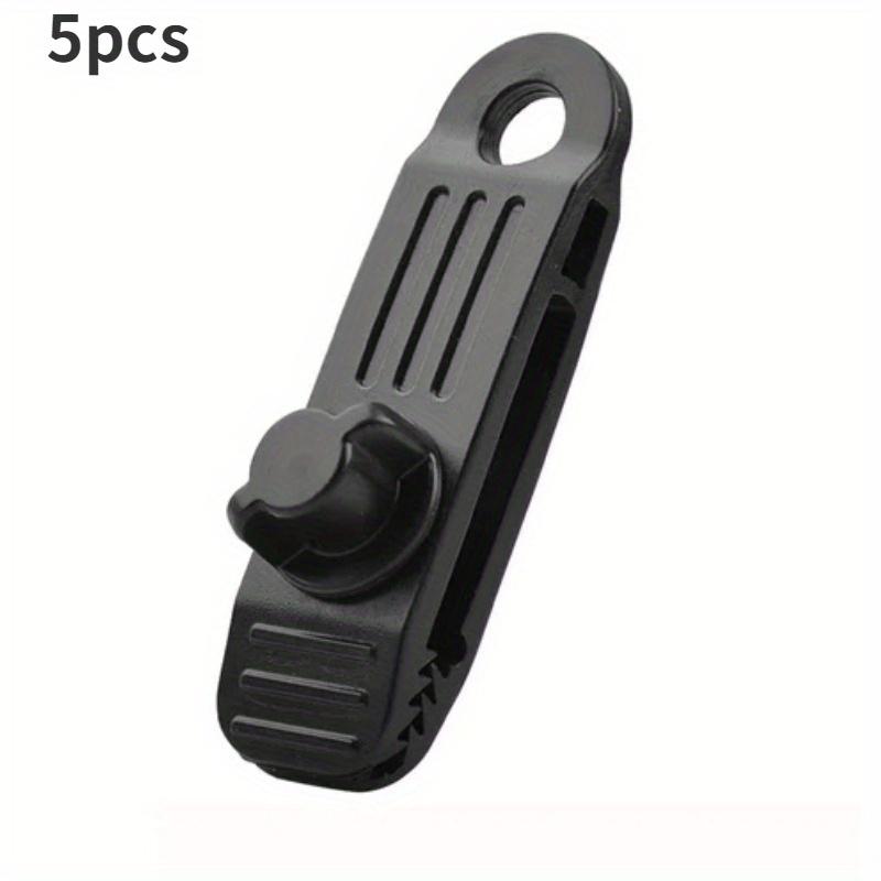 

5 шт. зажим для тента палатки ветрозащитный специальный зубчатый дизайн наружная фиксирующая пряжка для аксессуаров для кемпинга на открытом воздухе 5pcs