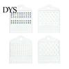 Bead Holder with Sliding Dividers 4Pcs Counting Tray for Jewelry Making Plastic Sorting Board Creative Organizer On The Go 3/4/6/8mm Beads Divider