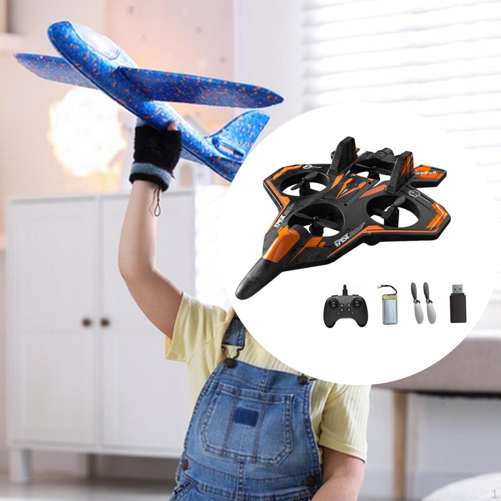 Foam Remote Control Airplanes Outdoor Flying Toy Drop Resistant RC Glider Plane with