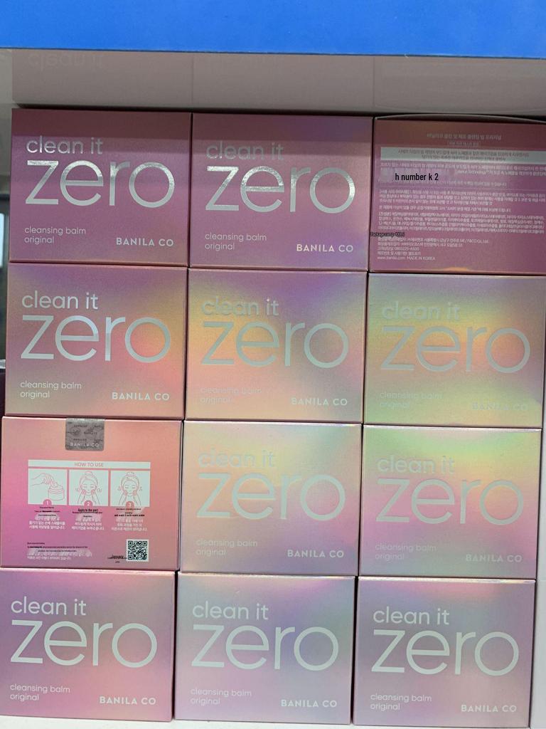 Banila Co Clean It Zero Bálsamo de Limpeza, Autêntico Coreano, para Rosto, Olhos e Lábios. Disponível em Tamanhos Completos e de Viagem.