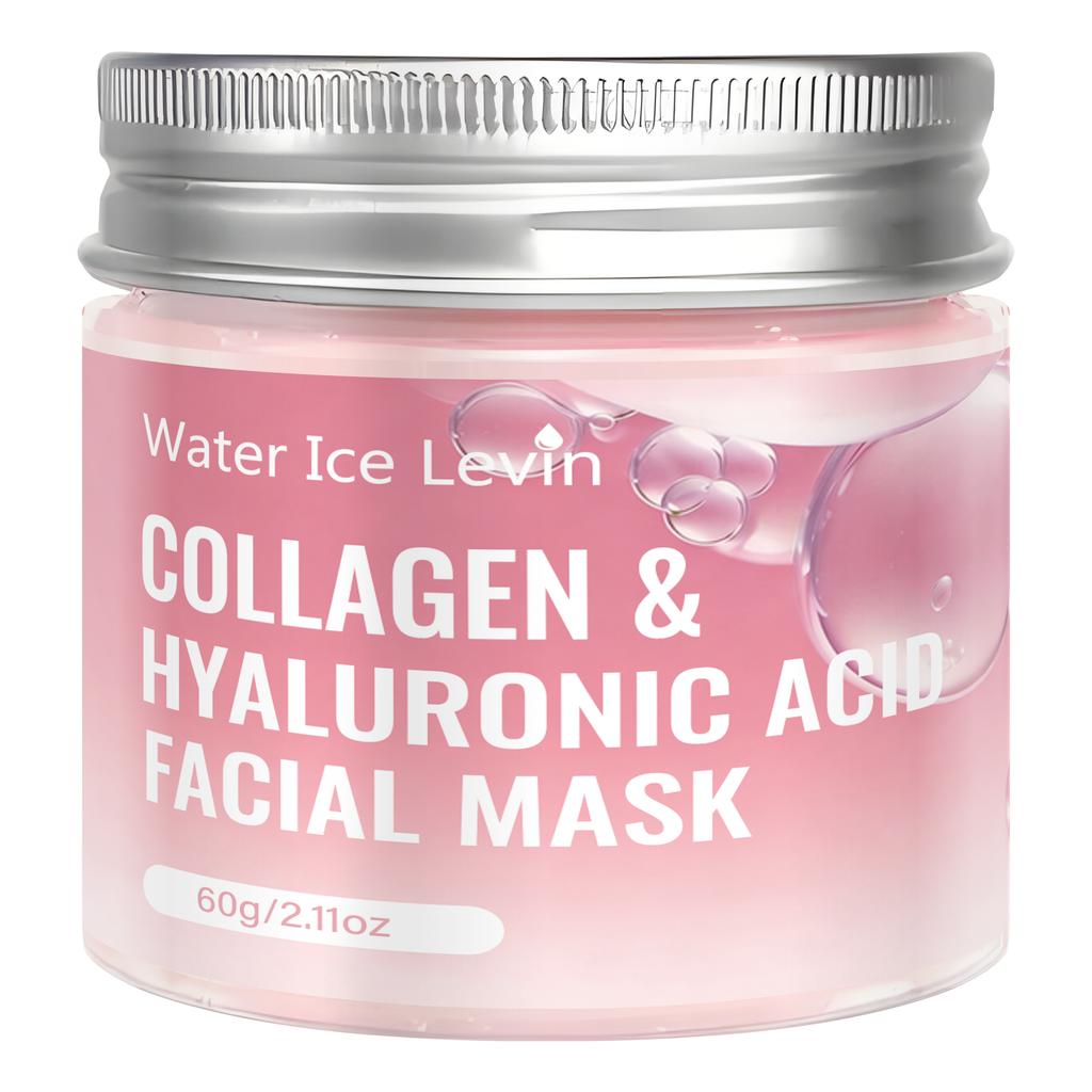 Water Ice Levin Collagen Hyaluronic Acid Facial Mask 60g Niacinamide Hydrating Firming Moisturizing Skin Care Mask