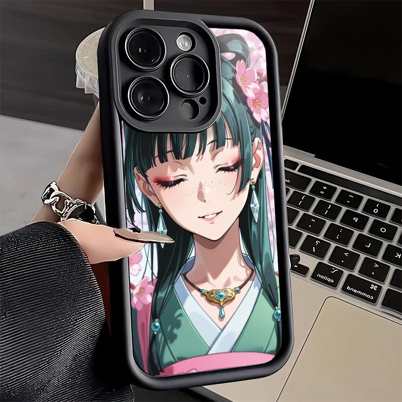 Phone Case for iPhone 17 Air 16E 15 16 Pro Max A-Apothecary D-Diaries Maomao Cover 14 Plus 13 12 Mini Soft Shell Silicone Fundas