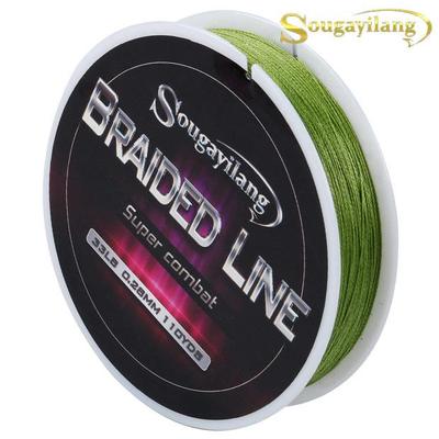 SOUGAYILANG PE Pletená Vlasec Multifilament 110 Yardů 33LB Super Oděruvzdorná Pletená Vlasec