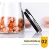 Zhishi Adjustable Manual Glass Pepper Grinder
