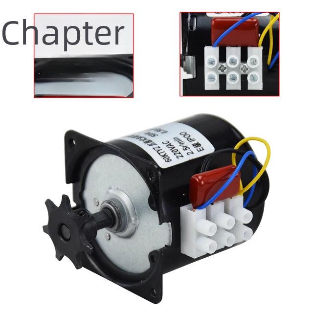 Automatic Egg Turner: 60ktyz Motor Gear Assembly for Incubators (Chicken, Duck, Goose)