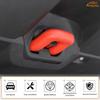 Aunginsy Front Bumper Tow Hook Covers Compatible with Nissan Frontier 2022-2025 Pickup Front Bumper Tow Trailer Hitch Receiver Cover Towing Hitch