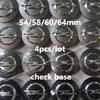 4 Stück 64/60/58/54mm Auto-Radnabenkappen für Corsa C D E F A B Gsi Turbo Cors OPC Line Radkappen Zubehör
