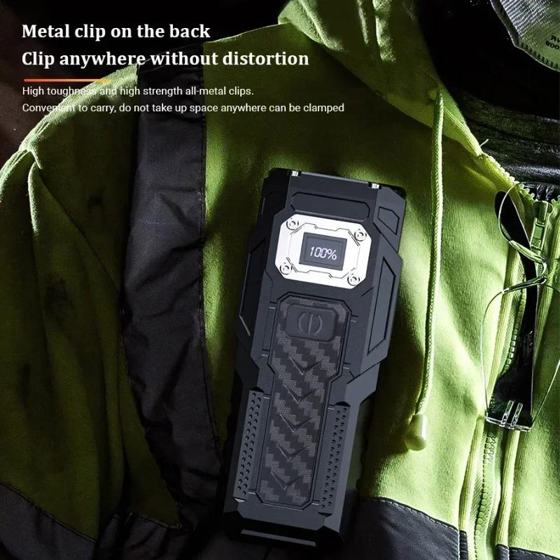 Superhelle LED-Taschenlampe Wiederaufladbare Taschenlampe mit magnetischem Heck COB Seitenlicht Stark Hohe Leistung Camping Notfall Laterne