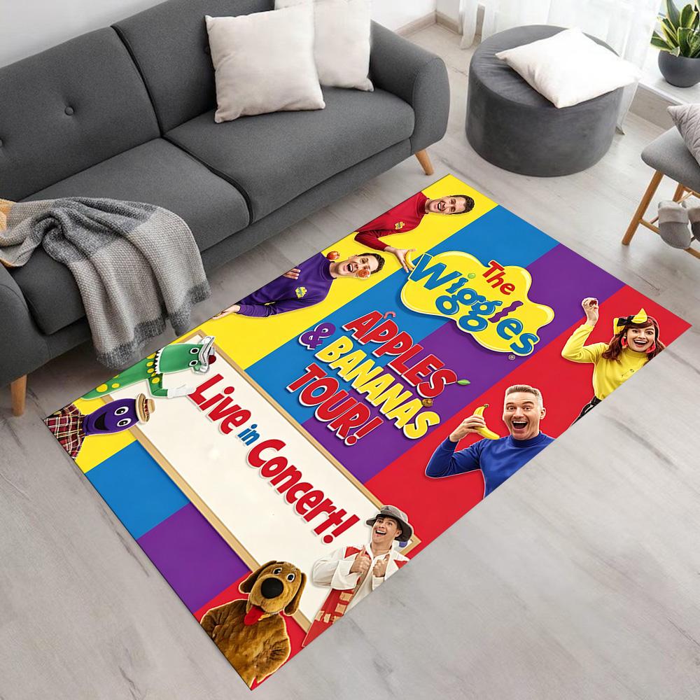 Wiggles Area Rug Perfect for Dining Room Balcony Dormitory Decorate room Antislip Carpet Decorate Offices Perfect Gift for Valentine's Wedding Birthda