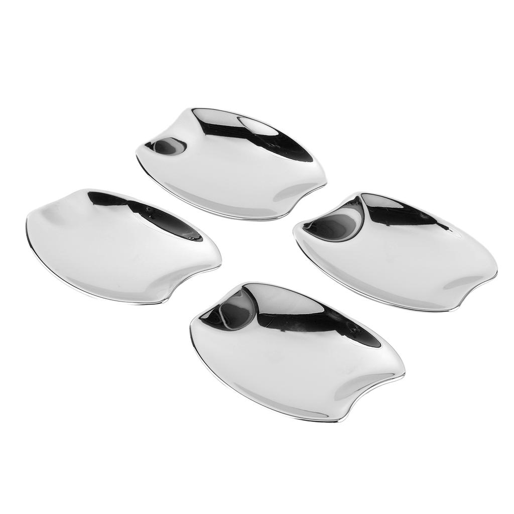 4pcs Side Door Handle Bowl Cover Trim Chrome ABS Fit for Honda Fit Jazz GR 2020‑2021
