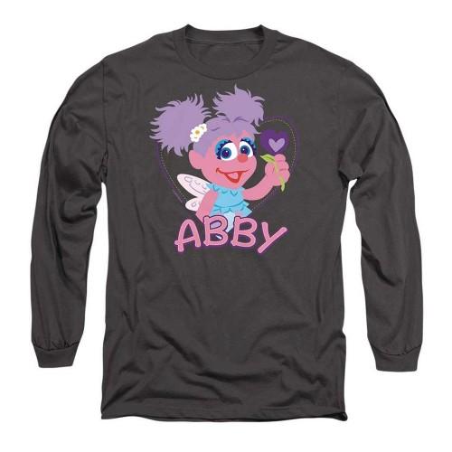 Sesame Street Unisex Adult Flat Abby Cadabby Long-Sleeved T-Shirt
