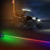 1PCS RGB Led Whip Light Led Car Led Light RGB Waterproof Bendable Remote APP Music Control LED Flagpole Lamp for SUV ATV UTV RZR