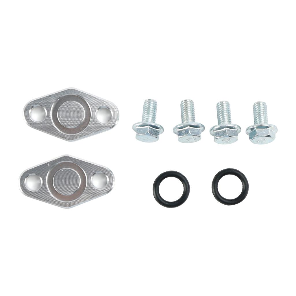 Oil Cooler Block Off Plates KIT For Suzuki GSXR1000 2001-2008