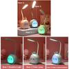 USB LED Desk Lamp Rabbit Light Cute Cartoon Lamp USB Rechargeable LED Reading Light Eye Protection Colorful Night Light New