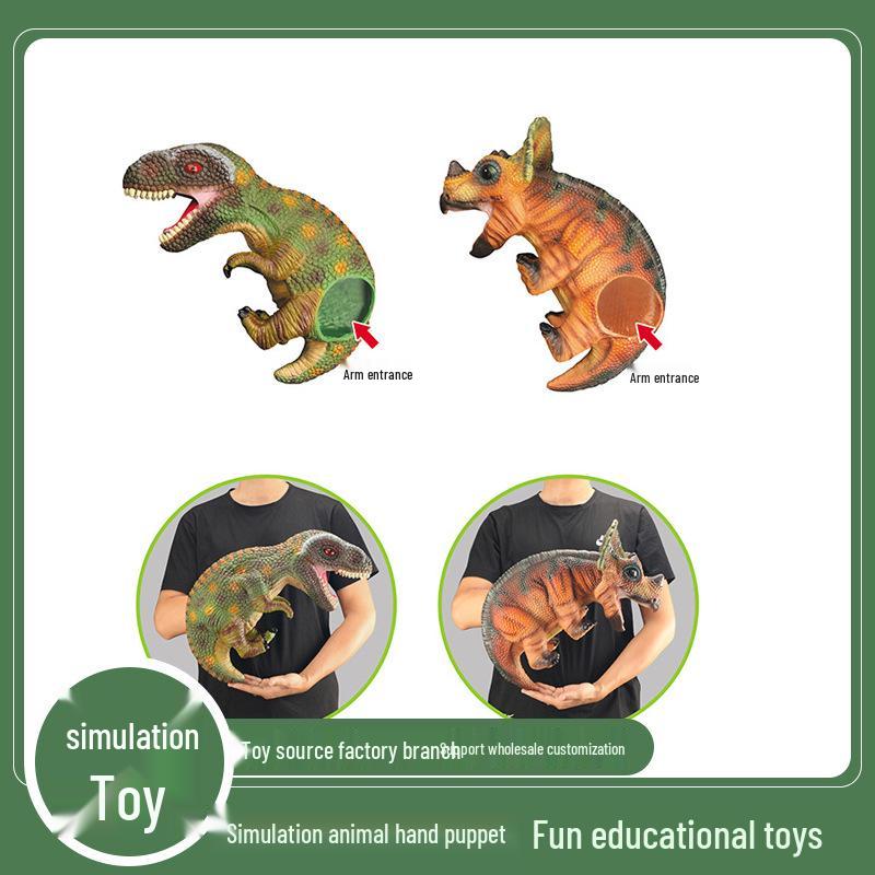 Dinosaur Hand Puppet Toy for Kids