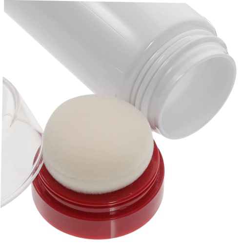 ERINGOGO Travel Baby Powder Container, Portable Powder Puff Bottle, Convenient for Diaper Changes and Travel, Also Great for Talcum Powder Storage