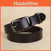 Leather Belt Womens Alloy Buckle Fashion Casual Wide Waist Strap Daily Wear