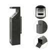 Metal Wall Hungs Waste Bin Outdoor Commercial Use Corrosions Resistant Hiddens Lid Design For Tourist Area