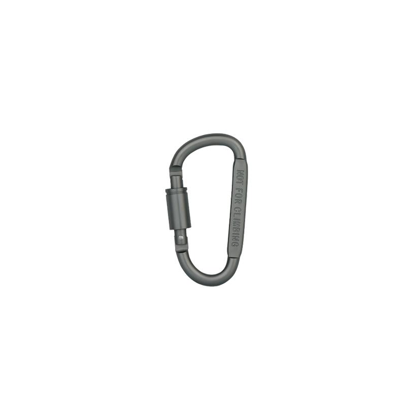 8cm Backpack D-ring Snap Buckle Keychain Carabiner Outdoor Camping Tent Hooks Aluminum Alloy Camping Outdoor Tent Accessories