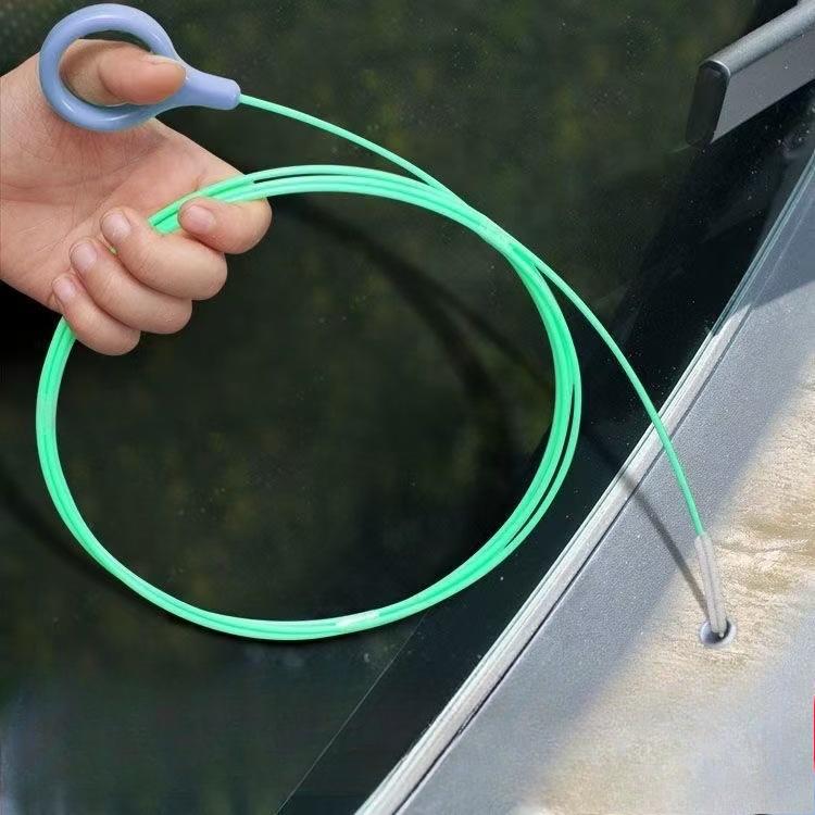 2/3m Car Sewer Unclogger Cleaning Brush Car Sunroof Long Hose Drain Hole Drain Unclogger Car Cleaning Tools  Auto Accessories