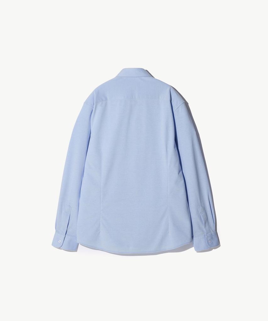 STCO Codigallery Pique Texture Comfort Shirt Blue (Classic Fit)_Cdswz29Bs3