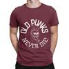 Old punks never die poster Novelty 100 Cotton TShirt Old Punks Never Die Tees Tops For Unisex