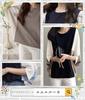 Summer Boat Short Solid Dolman Loose Wide Quick Date Forest M.Luce Two-Tone T-Shirt, Neck, Sleeve, Color, Sleeves, Spring, Summer, Autumn, Fit, Fit,