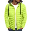 Men's Winter Zipper Warm Down Hoodie Jacket Packable Light  Coat