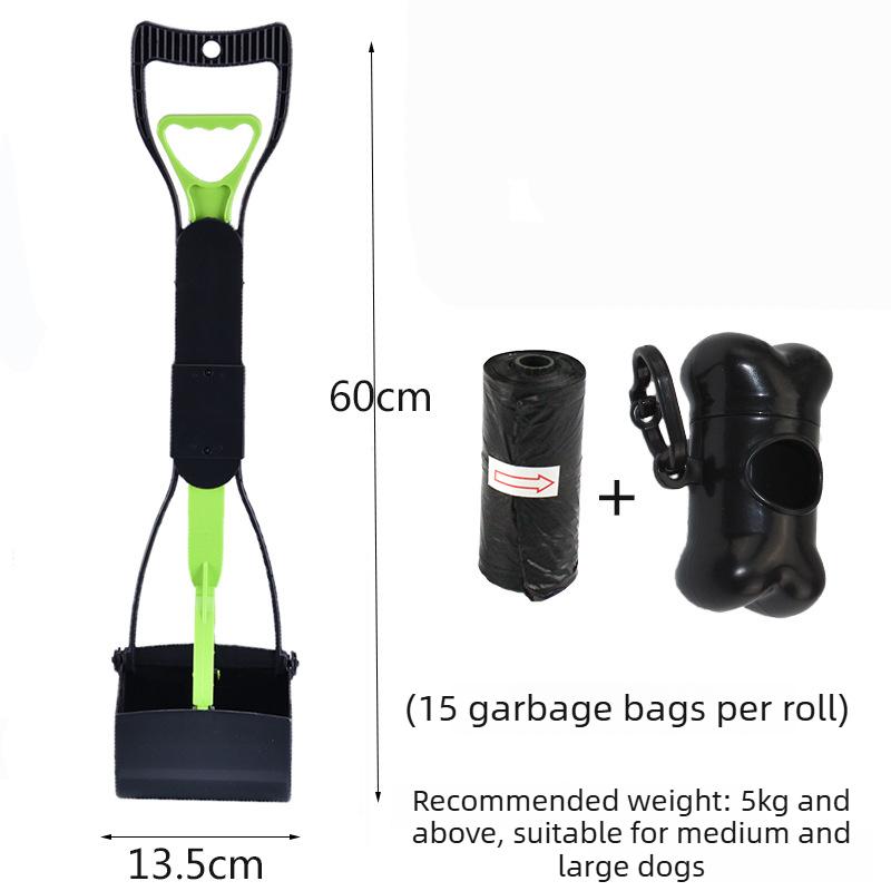 Dog Poop Scooper for Cleaning Medium and Large Pet Waste or Garden Waste, No Need to Bend Pet Cleaning Tools