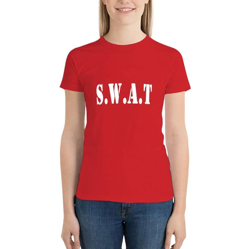 SWAT T-Shirt hippie clothes lady clothes female anime clothes new edition t shirts for Women