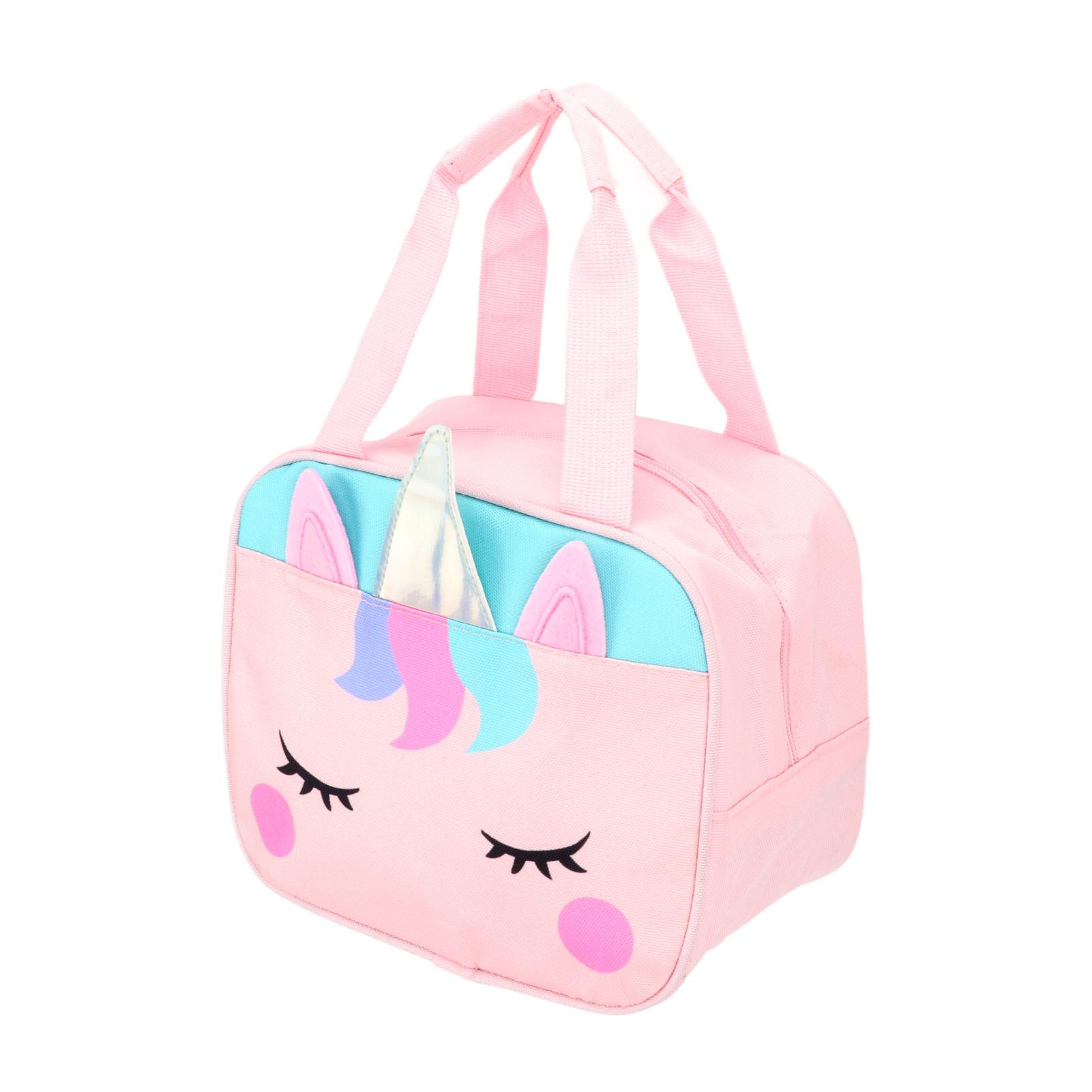 

Children s Meal Bag Thick Handle Oxford Fabric Colourfast Cute Portable Kids Lunch Bag for Kids Boys and Girls Unicorn