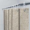 Abstract Geometric Shower Curtain 3D Printed Bath Decor in Multiple Colors for Modern Bathroom