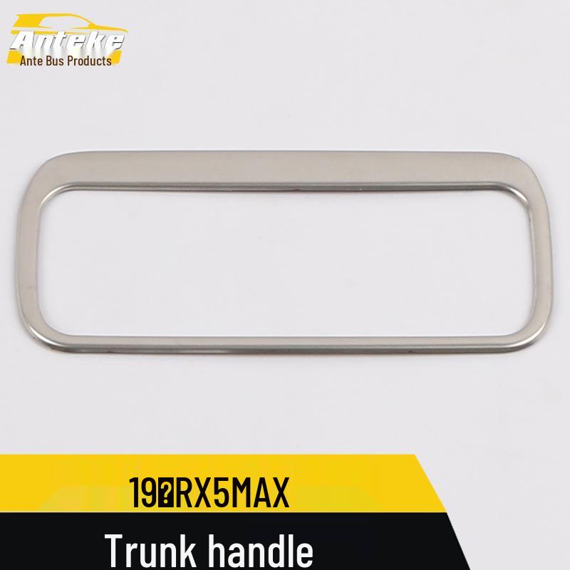 19 RX5MAX Trunk Handle Bright Ring & Tailgate Box Buckle Trim Sticker