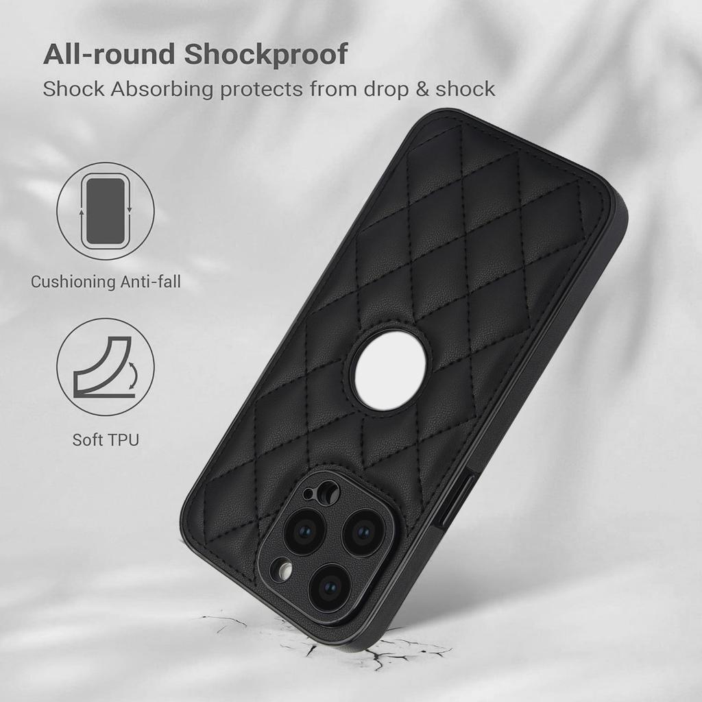 Luxury Brand Designer Leather Cell Phone Case for iPhone 12/13/14/15 PRO MAX