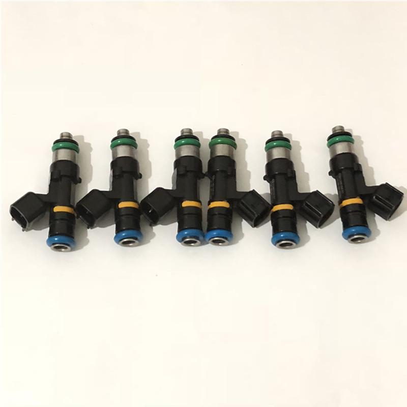 6x Top feed High performance 48mm ev14 1000cc E85  High impedance Flow matched fuel injector 0280 158 117 0280158117 for supar