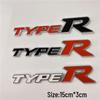 Aangepaste Metalen Auto Stickers: TYPER Logo voor Civic, Fit, Crider, Spirior, XRV, Vezel