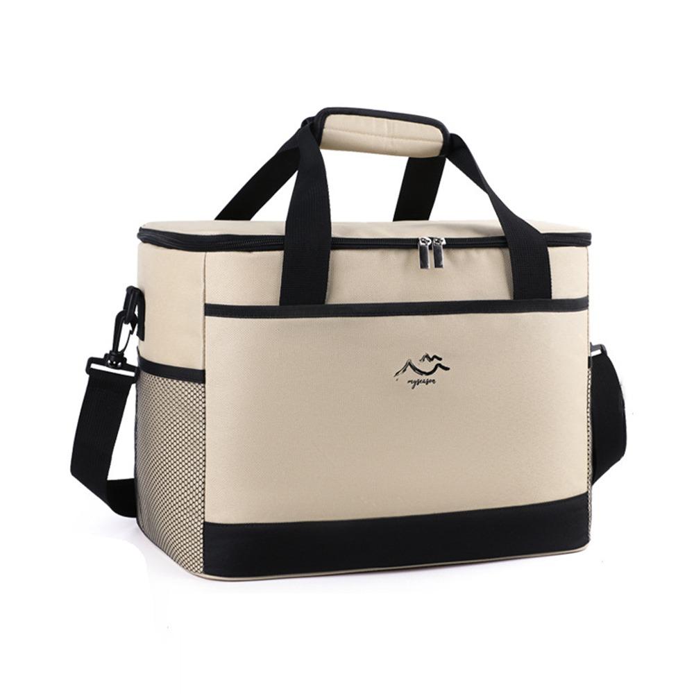 Waterproof Picnic Bag Large Capacity Insulated Tote Bag Food Storage Cooler Bag  Food Delivery