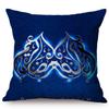 Islamic Eid Ramadan Sofa Decoration Throw Pillow Case Muslim Kareem Moon Greetings Text Symbols Cotton Linen Car Cushion Cover