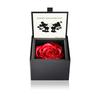 Amorosa Moderno Day Preserved Flower Diamond Rose Box 85 Disney HAPPY ANNIVERSARY Bright Red Rose Gift Flower Birthday Wedding Anniversary Proposal