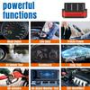 Efficientt-KONNWEI KW901 ELM327 V1.5 Bluetooth 5.0 ELM 327 V1 5 Auto OBD 2 Car Diagnostic Tools For Android/IOS OBDII OBD2 Scann