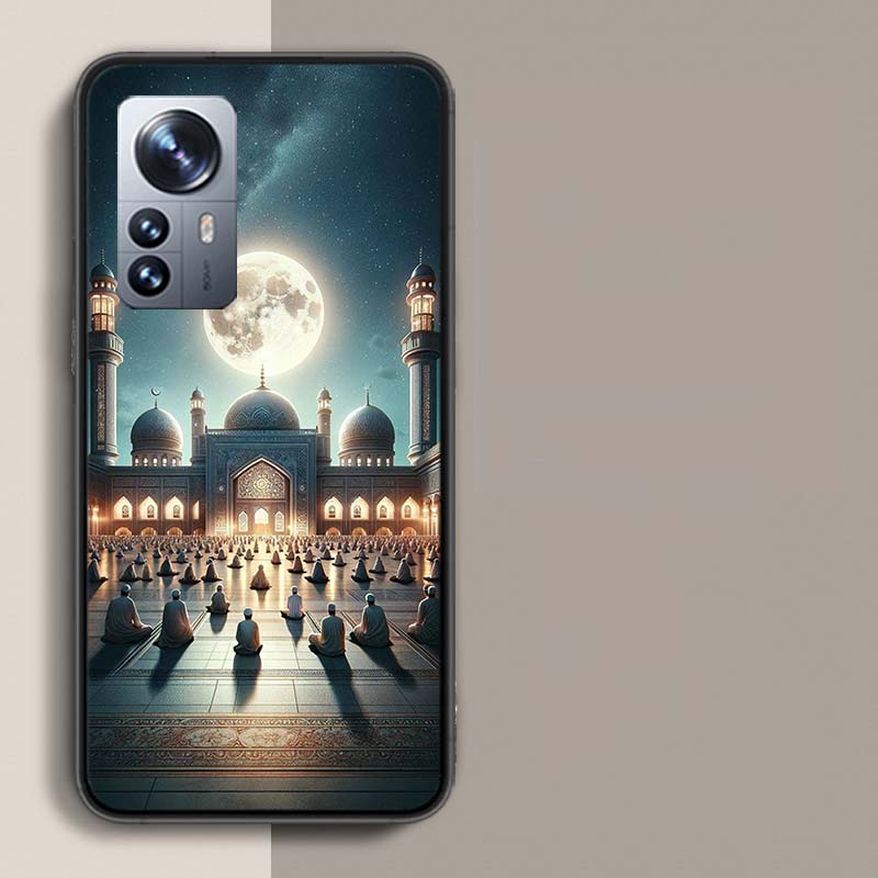Islam Muslim Mosque Phone Case For Xiaomi Mi 13 12T Poco F7 Pro 14 Ultra 15 Pro 12X 12 9 8 Lite 5G 11T 11i 10 10T Pro Capa Co
