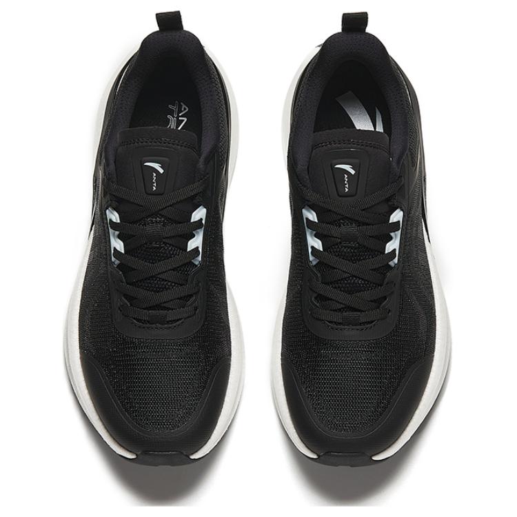 Anta Comfortable Versatile Shock Absorbing Durable Low Top Training Shoes Men Sneakers Black Gray 112427788-1