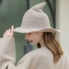 Cotton Wizard Halloween Witch Hat Tip Foldable Magic Hat