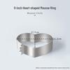 Wankajia Stainless Steel Mousse Cake Rings