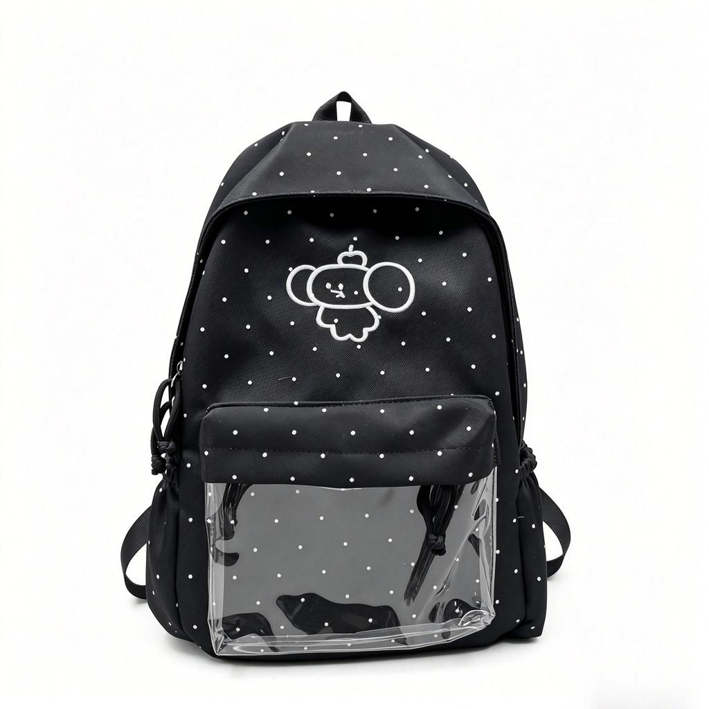 Schoolbag Light Oxygen College Style Cream Yellow Soft Mist Backpack Student Party Casual Versatile Daily Commuter Multi-compartment Pain Bag School 