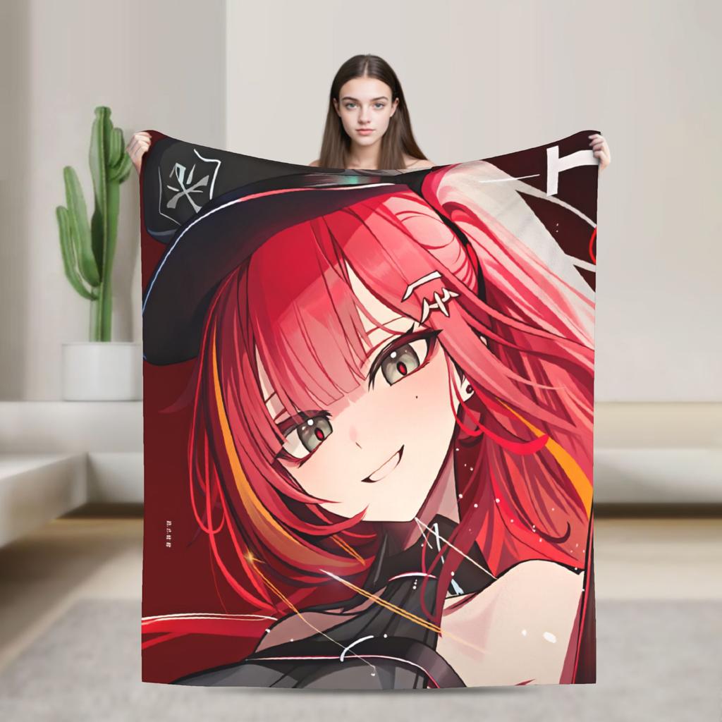 Akane Lize Singer Blanket Quality Warm Soft Throw Blanket Autumn Travel Home Decor Funny Bedspread