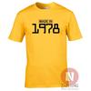 Made In 1978 TShirt Birthday Celebration Funny Party Gift Present Teeshirt