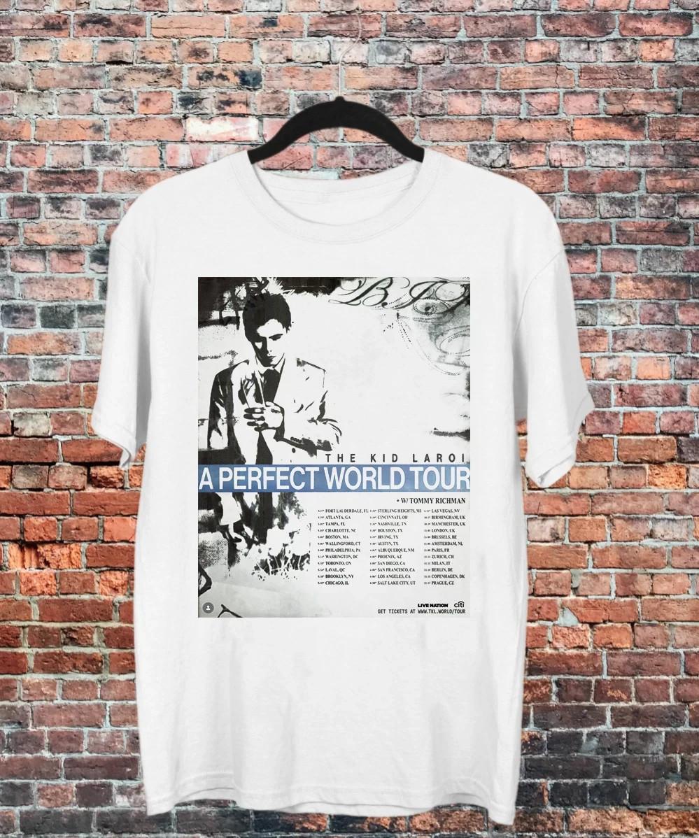 A PERFECT WORLD TOUR The Kid Laroi T Shirt Full Size S-5XL L143 XXXL
